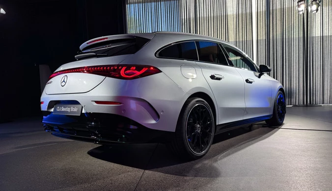 W tym Mercedesie gwiazdy świecą nawet za dnia. Oto nowe CLA Shooting Brake