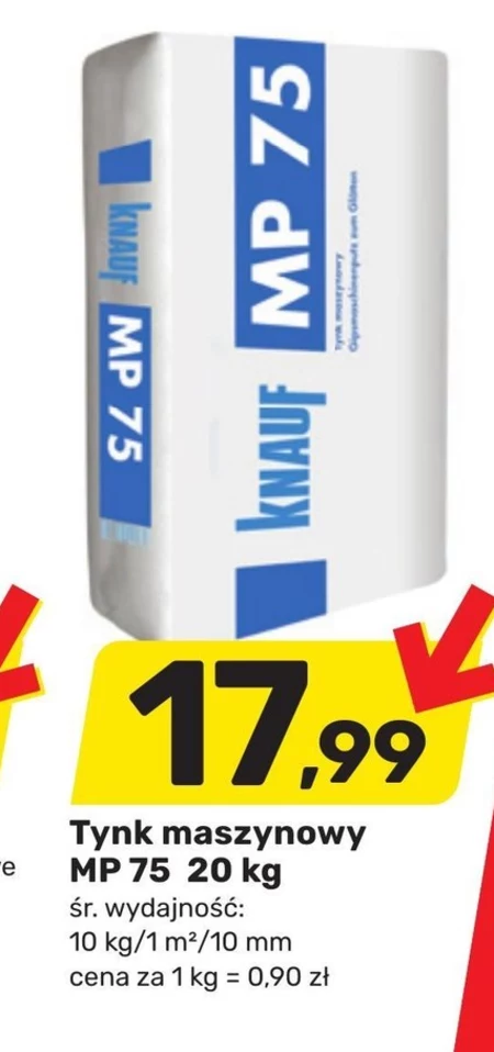 Tynk maszynowy Knauf