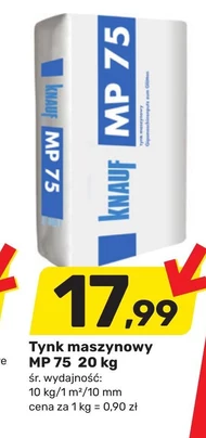 Tynk maszynowy Knauf