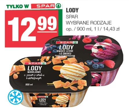Lody SPAR