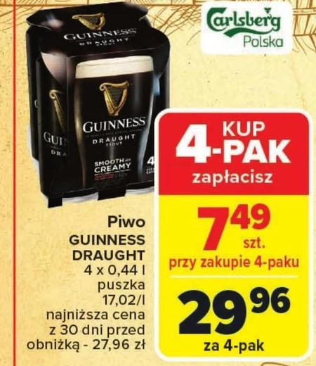 Piwo Guinness