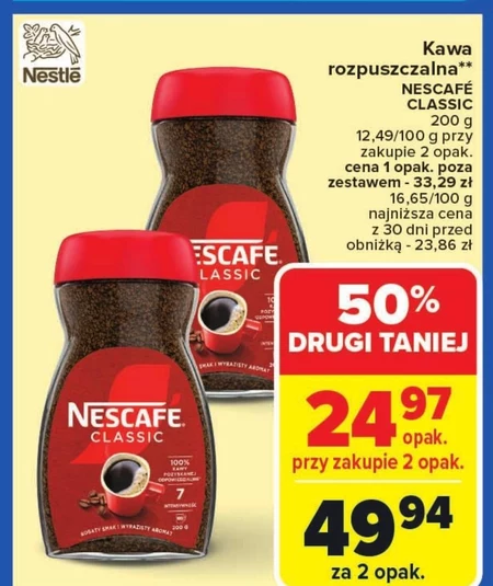 Kawa rozpuszczalna Nescafe