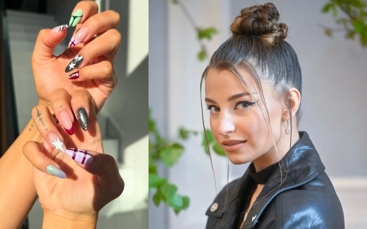 Manicure Julii Wieniawy na lato