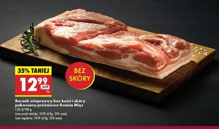 Boczek bez kości Kraina Mięs