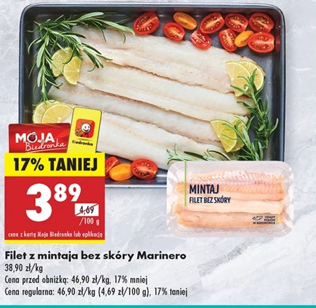 Filet z mintaja Marinero