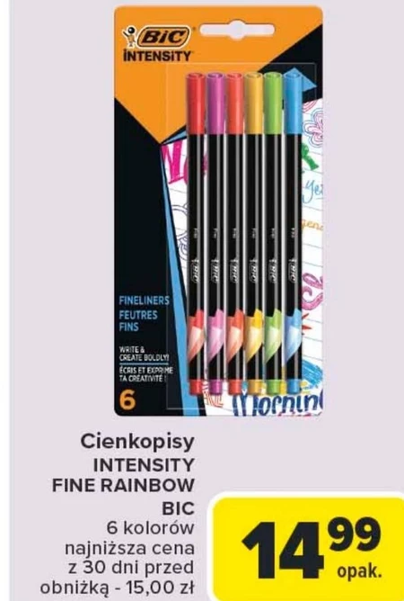 Cienkopisy Bic