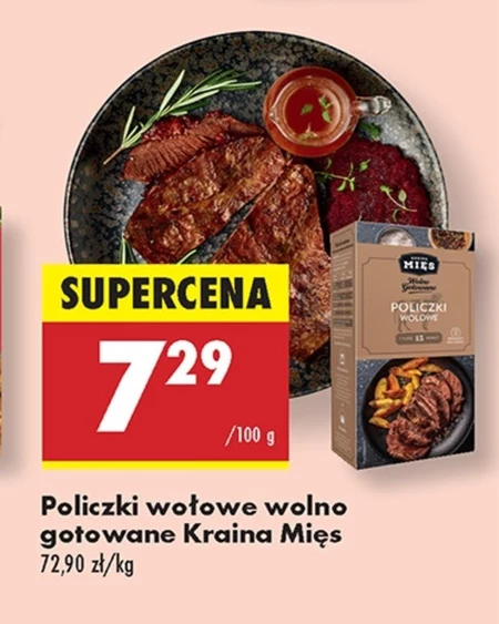 Policzki wołowe Wolno Gotowane