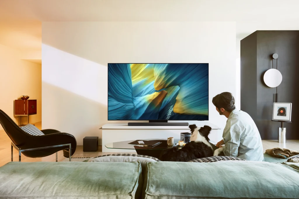 Niezależnie od tego, czy szukasz telewizora do większego salonu, czy do mniejszego pokoju, urządzenia Samsung zapewnią wyjątkowe wrażenia wizualne i dźwiękowe Niezależnie od tego, czy szukasz telewizora do większego salonu, czy do mniejszego pokoju, urządzenia Samsung zapewnią wyjątkowe wrażenia wizualne i dźwiękowe
