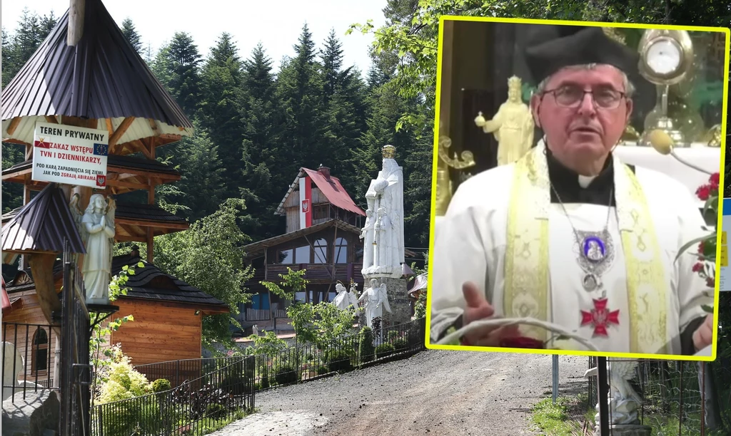 Ks. Piotr Natanek sprzedaje "cudowną wodę" Ks. Piotr Natanek sprzedaje "cudowną wodę"