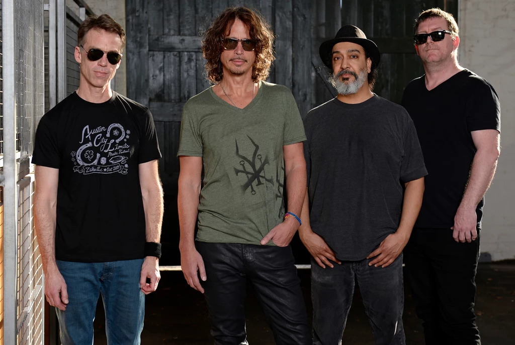 Soundgarden w 2015 r. - od lewej: Matt Cameron, Chris Cornell, Kim Thayil i Ben Shepherd