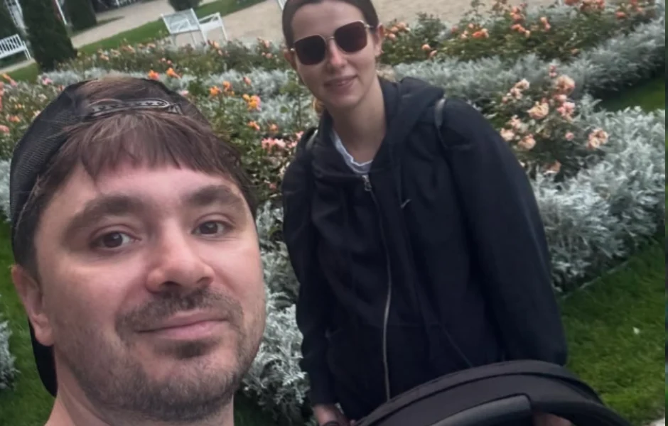 Daniel Martyniuk z rodziną