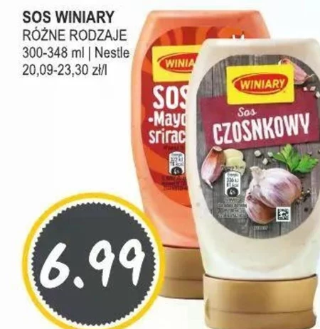 Часниковий соус Winiary