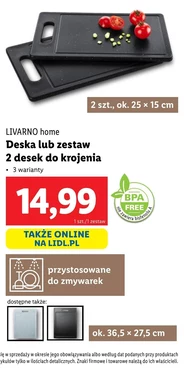 Zestaw desek do krojenia Livarno