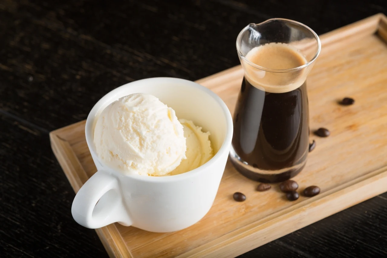 Lody z espresso, czyli affogato