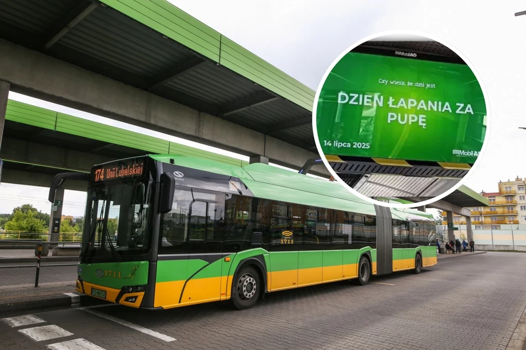 Dzień łapania za pupę w poznańskich autobusach. Interweniował radny Dzień łapania za pupę w poznańskich autobusach. Interweniował radny