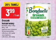 Groszek konserwowy Bonduelle