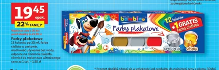 Farby plakatowe Bambino