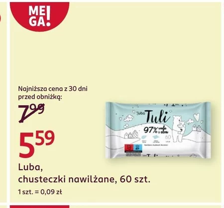 Chusteczki nawilżane Luba