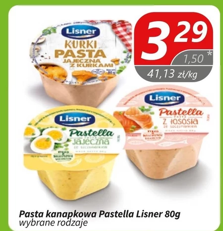 Pasta jajeczna Lisner