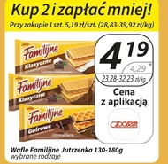 Wafle gofrowe Jutrzenka