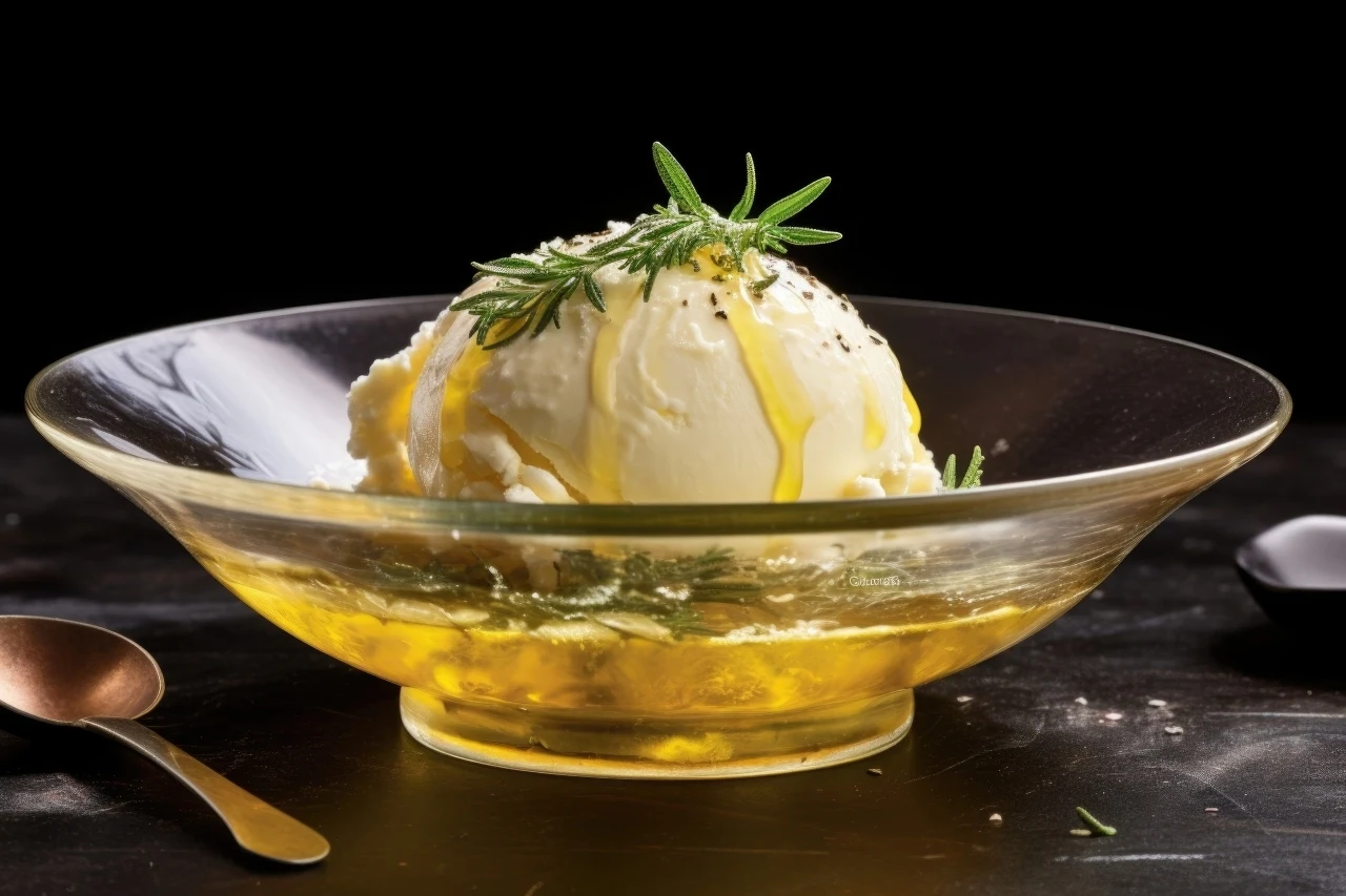 Lody z oliwą z oliwek