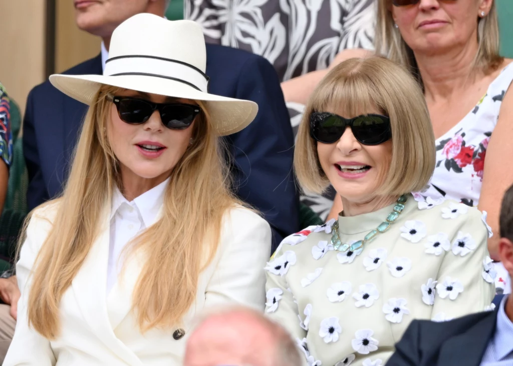 Nicole Kidman przyciągnęła wzrok na trybunach Nicole Kidman przyciągnęła wzrok na trybunach