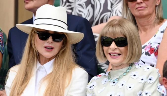 Nicole Kidman przyciągnęła wzrok na trybunach 