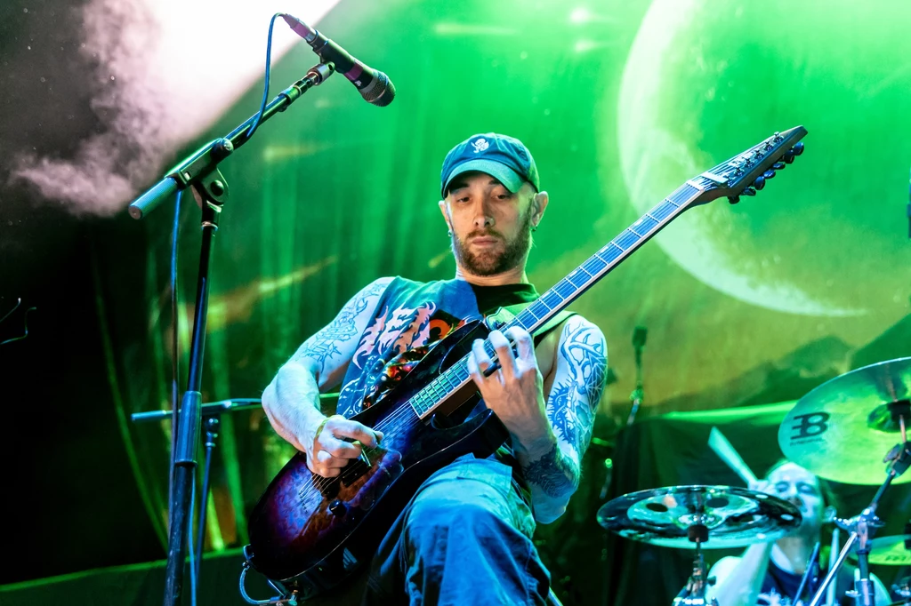 Josh Middleton (Sylosis) w akcji