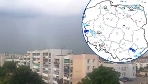 Burze w kolejnych miejscach. Pojawiają się pierwsze nagrania