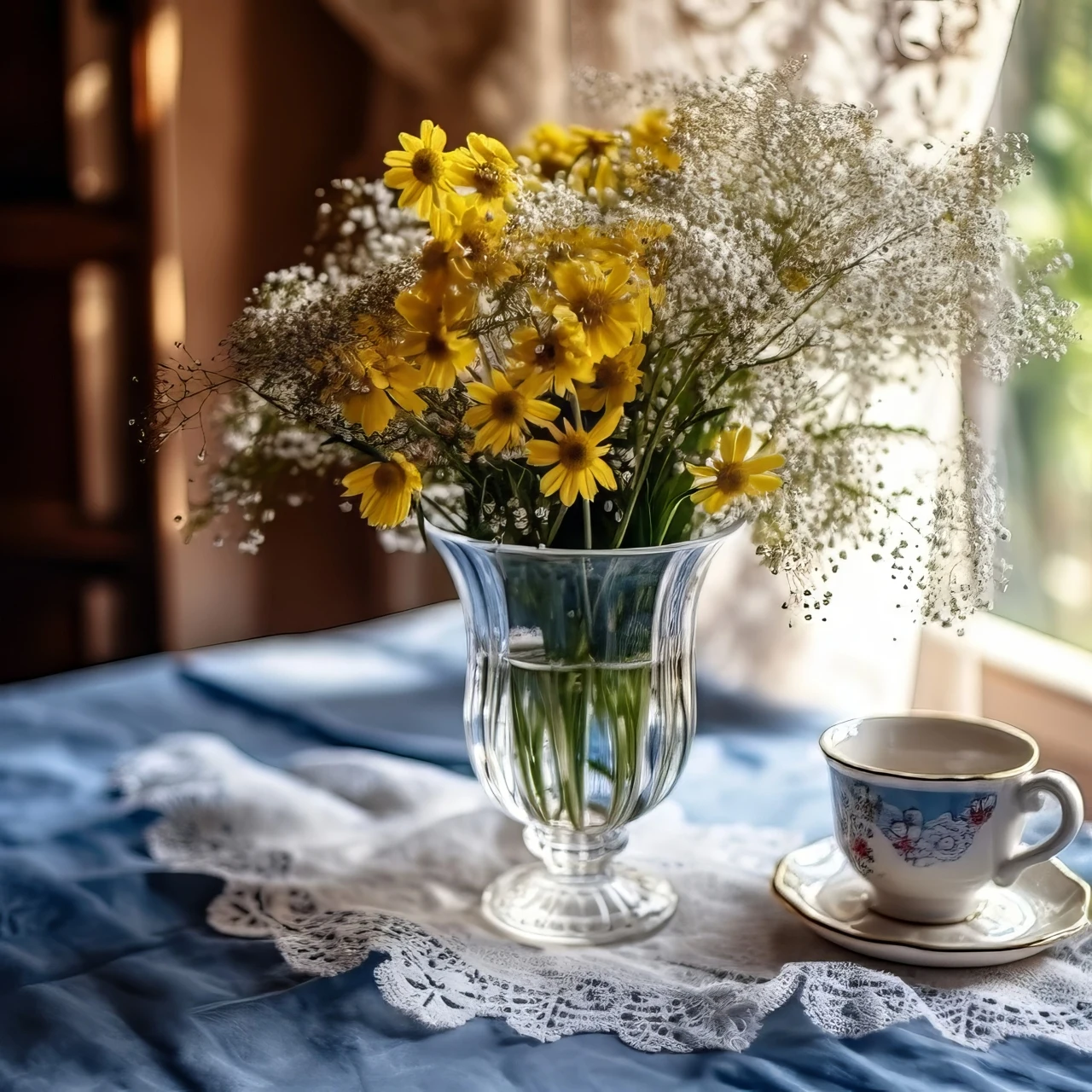 Efektowne wazony to idealny sposób na podkreślenie urody polnych kwiatów