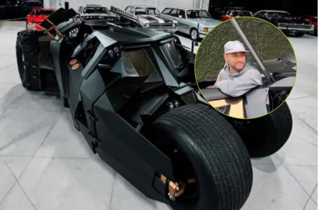 Batmobile w garażu marzeń Neymara to nie chwilowa ekscytacja. 
