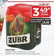 Пиво Żubr