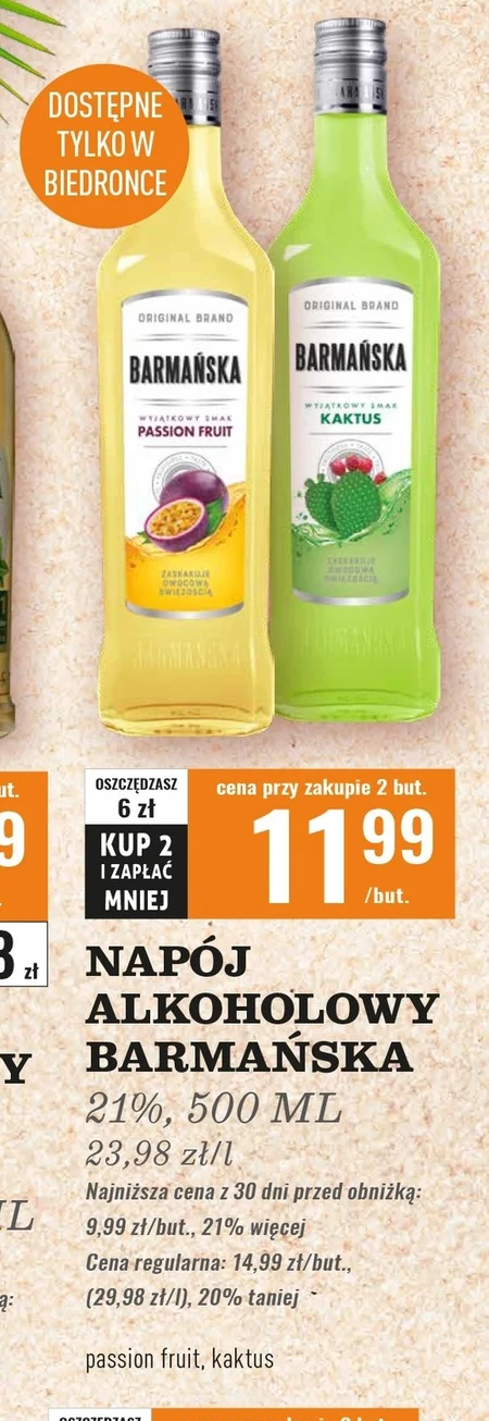 Napój alkoholowy Barmańska