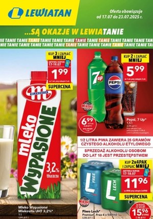 Gazetka promocyjna Lewiatan, ważna od 17.07.2025 do 23.07.2025.
