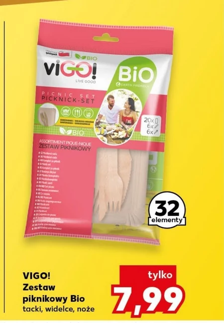 Zestaw piknikowy Vigo Bio