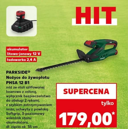 Nożyce do żywołpłotu Parkside