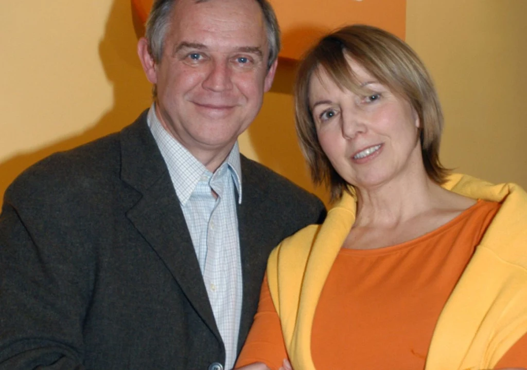 Marek Kondrat z pierwszą żoną Iloną Marek Kondrat z pierwszą żoną Iloną