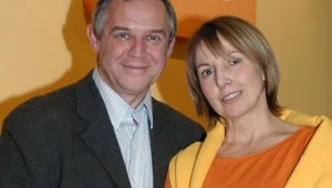 Marek Kondrat z pierwszą żoną Iloną