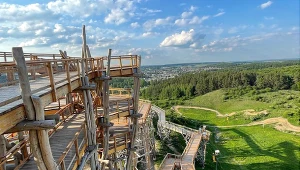 Panorama Warmii i Mazur jak z pocztówki. Niecałą godzinę od Olsztyna 