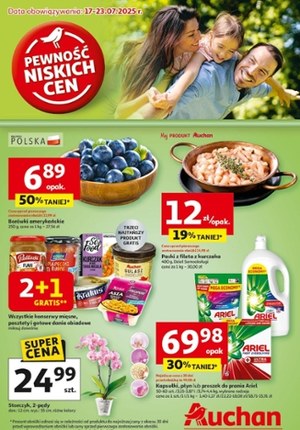 Gazetka promocyjna Auchan Hipermarket, ważna od 17.07.2025 do 23.07.2025.