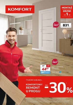 Gazetka promocyjna Komfort, ważna od 16.07.2025 do 12.08.2025.