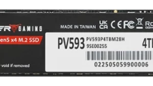 Patriot Memory prezentuje PV593 Gen5 SSD