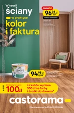 Castorama - w teorii ściany, w praktyce kolor i faktura