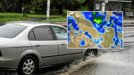 Deszczowo będzie w praktycznie całej Polsce. Na pograniczu Warmii, Mazowsza i Kujaw może padać przez cały czas