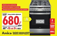 Kuchenka gazowo-elektryczna Amica