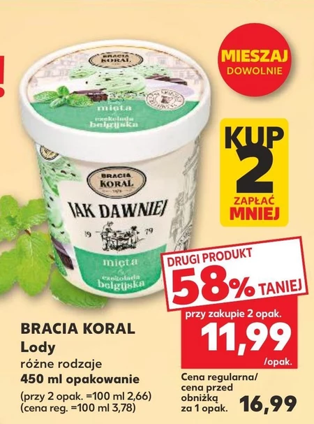 Lody Bracia Koral