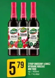 Syrop owocowy Łowicz