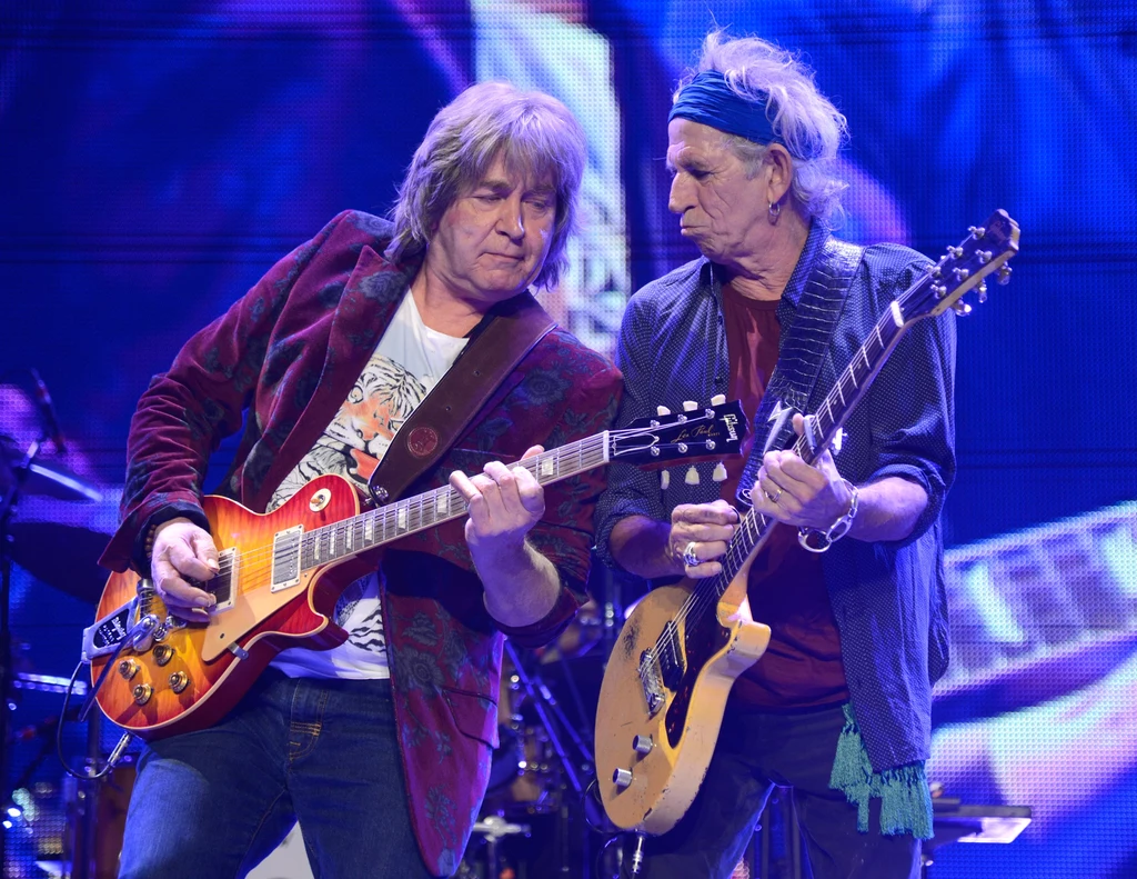 Mick Taylor i Keith Richards Mick Taylor i Keith Richards