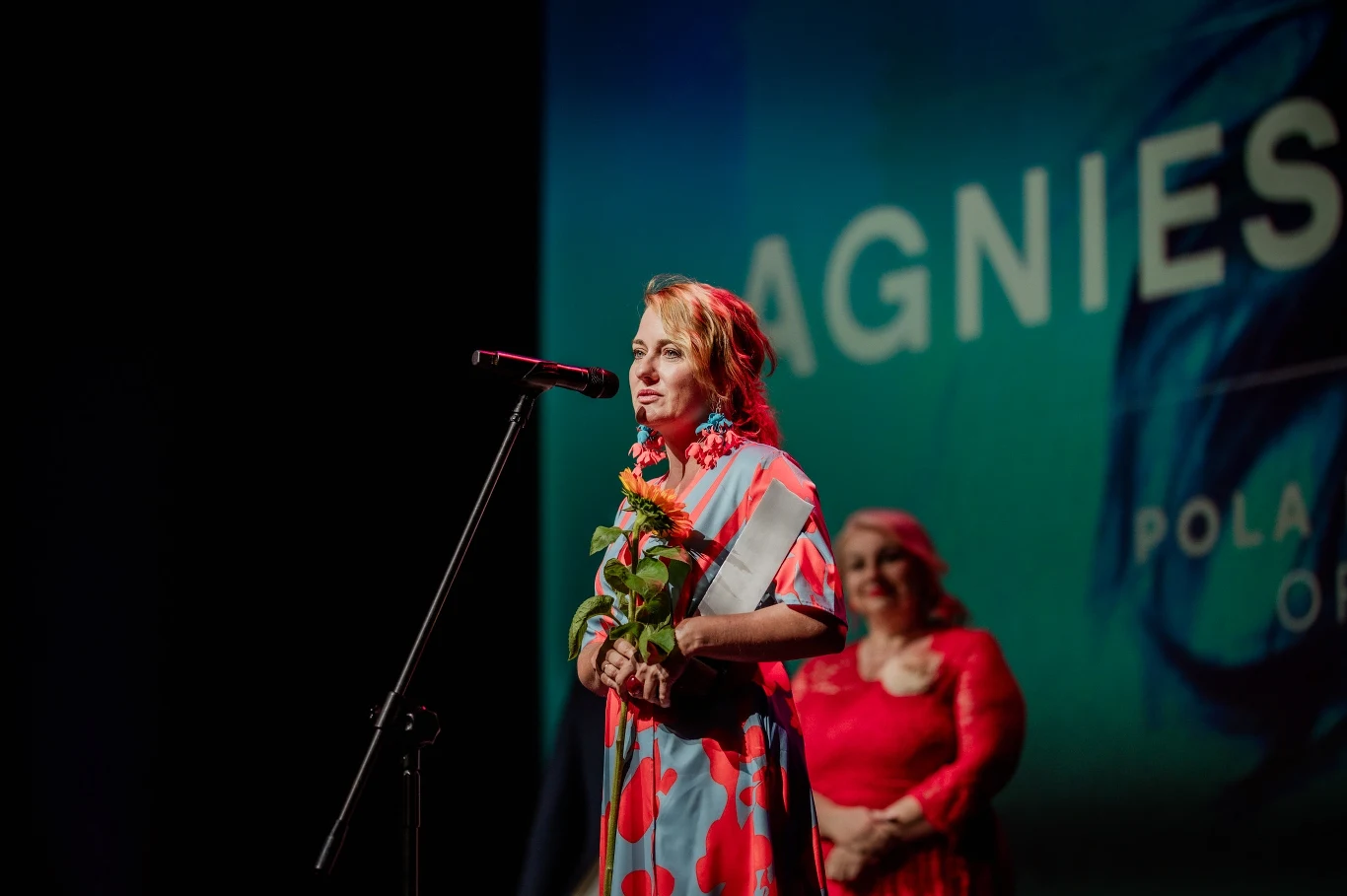 Agnieszka Dulęba-Kasza z Nagrodą Filmową Marszałka Województwa Kujawsko-Pomorskiego im. Poli Negri Agnieszka Dulęba-Kasza z Nagrodą Filmową Marszałka Województwa Kujawsko-Pomorskiego im. Poli Negri