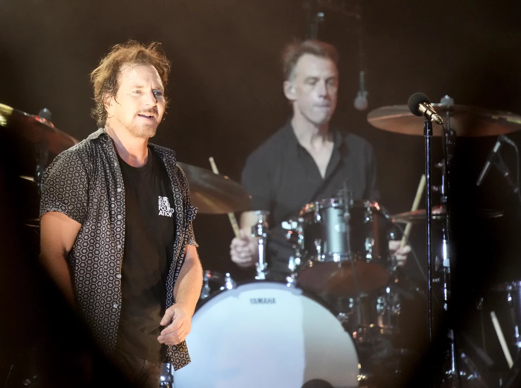 Eddie Vedder i Matt Cameron w składzie Pearl Jam Eddie Vedder i Matt Cameron w składzie Pearl Jam